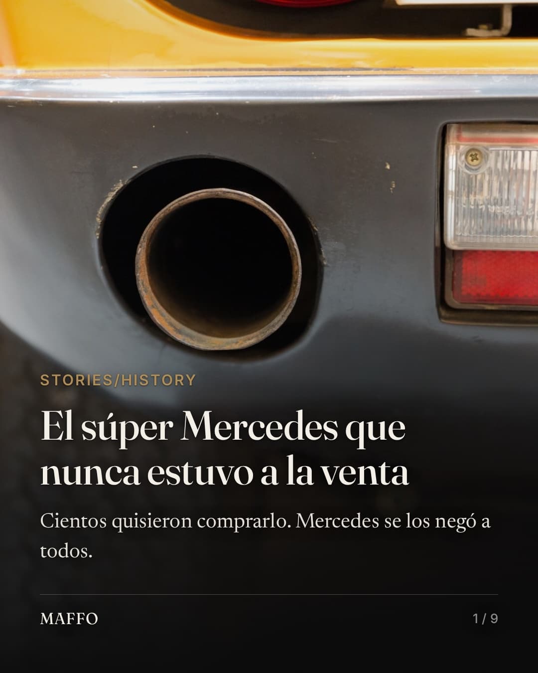 El prototipo Mercedes que la marca nunca reconoció del todo